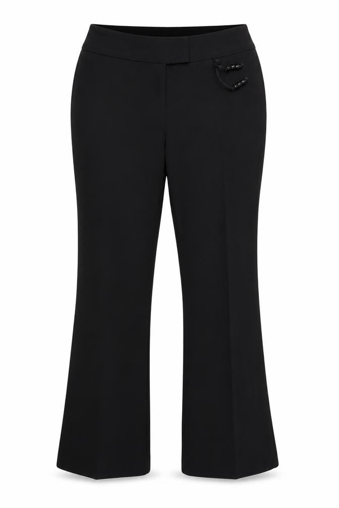 Connected Womens Black   Dress Pants Trousers Size 14 L32 in