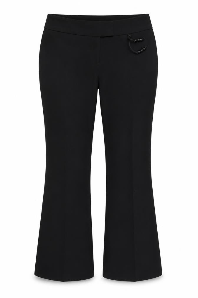 Connected Womens Black   Dress Pants Trousers Size 14 L32 in