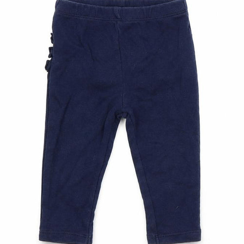 Preworn Baby Blue   Jogger Leggings Size 6-9 Months