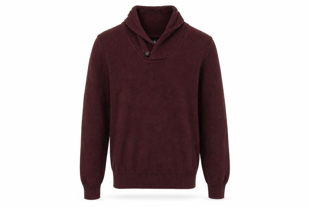 Front view of Blue Harbour men’s multicoloured jumper, size M