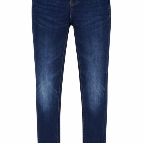 Denim & Co. Womens Blue   Straight Jeans Size 8 L32 in