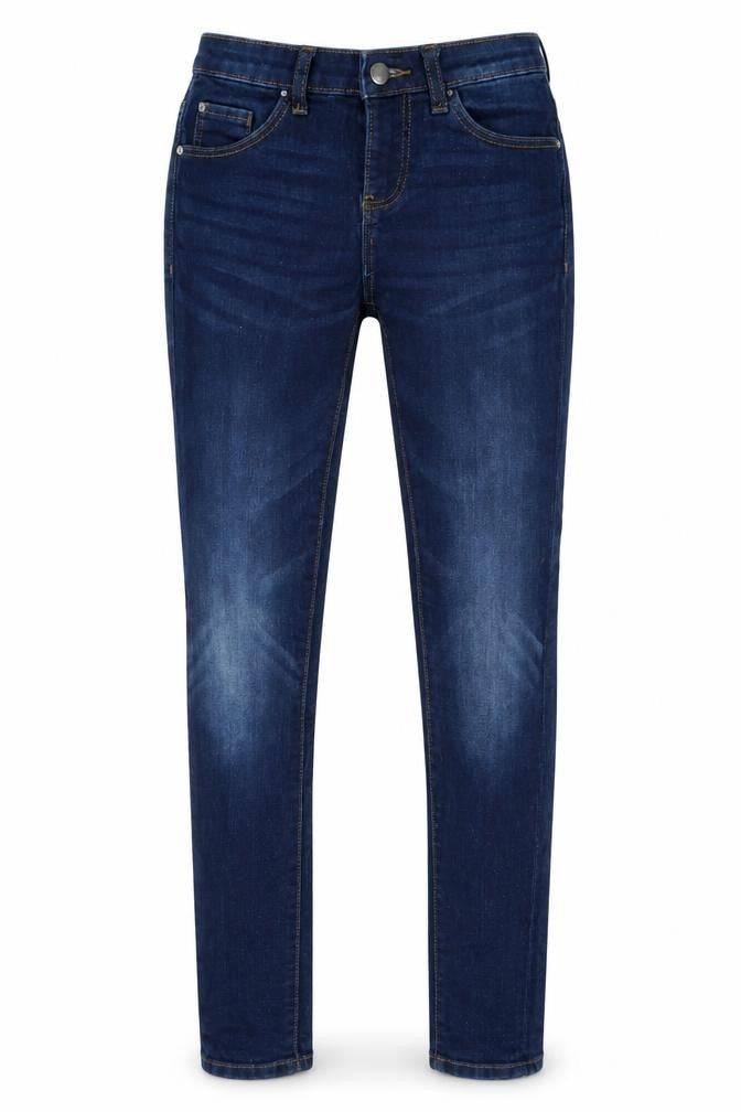 Denim & Co. Womens Blue   Straight Jeans Size 8 L32 in