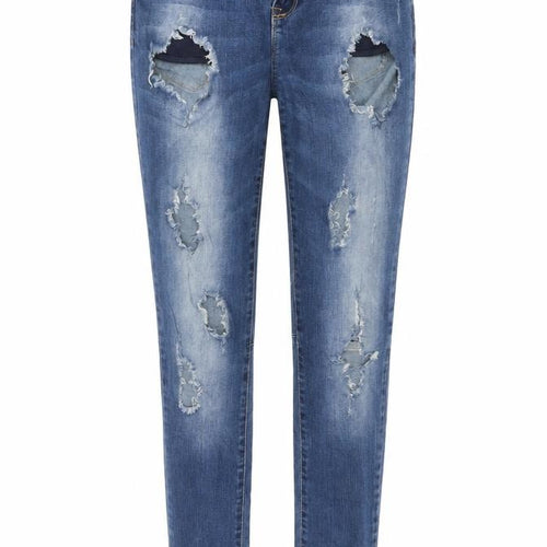 Bershika Womens Blue   Skinny Jeans Size 10 L30 in