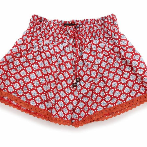 Cactus Club Girls Red    Shorts Size M