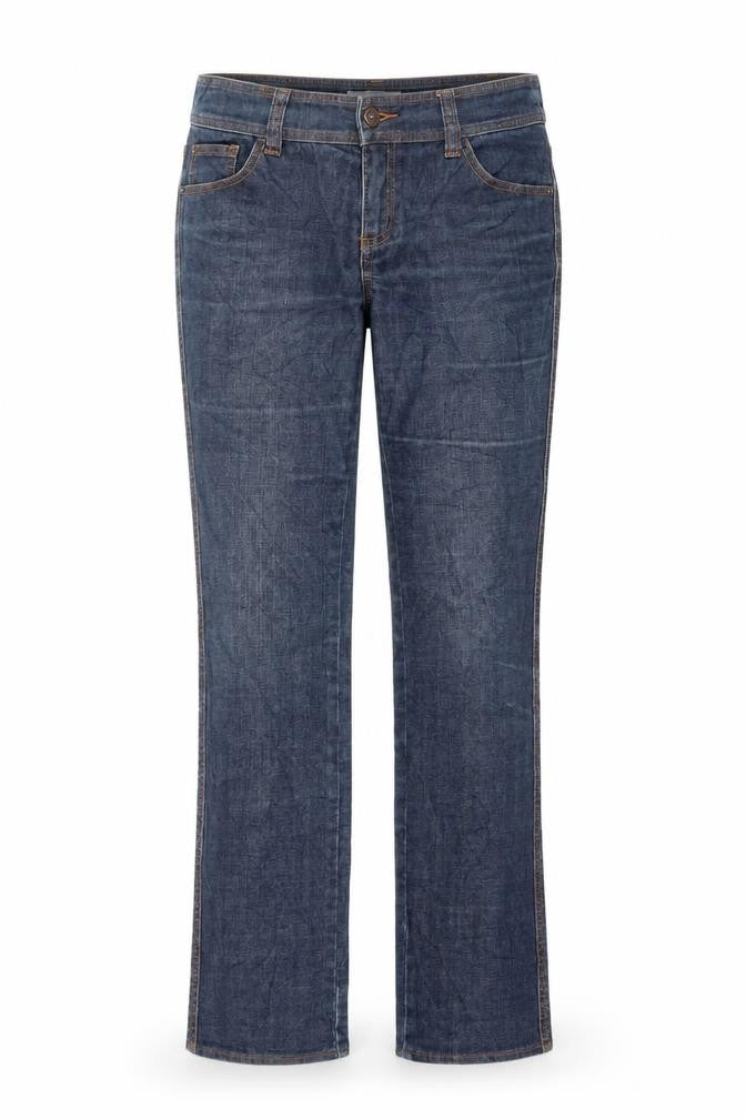 C Denim Womens Blue  Denim Straight Jeans Size 8 L31 in
