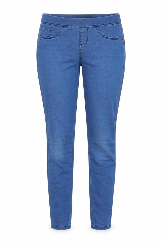 Denim Co Womens Blue  Denim Jegging Jeans Size 6 L31 in