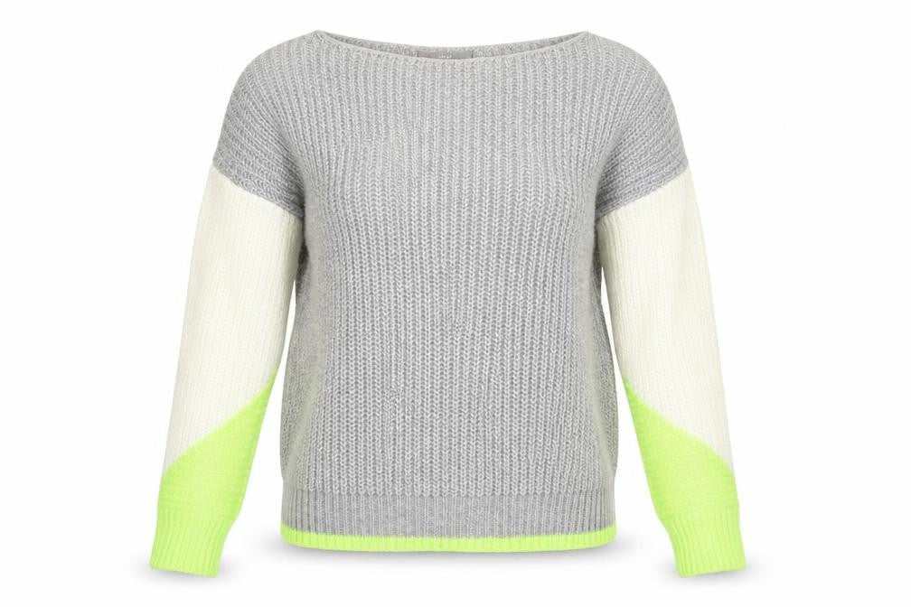 Front view of Next women’s multicoloured knit jumper, size XS