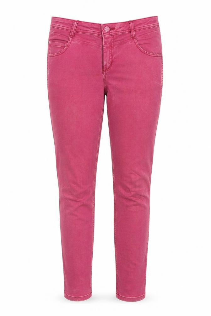 Street One Womens Pink  Denim Skinny Jeans Size 34 in L31 in