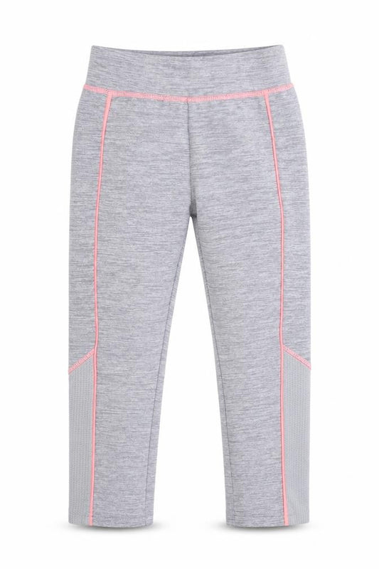 Front view of Tu girls’ grey jegging trousers, size 8, years - legging