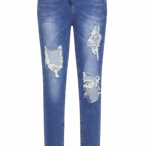 PARISIAN SIGNATURE Womens Blue  Denim Skinny Jeans Size 12 L30 in
