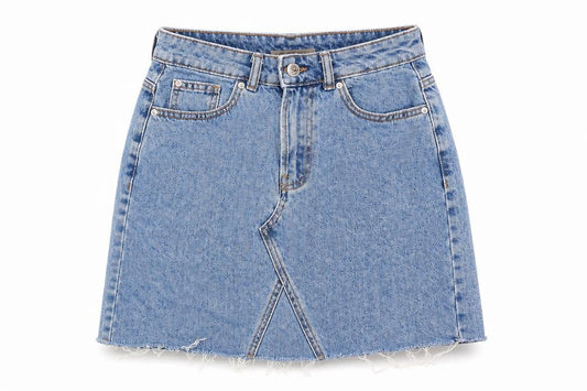 denim and co Womens Blue   Flare Skirt Size 8