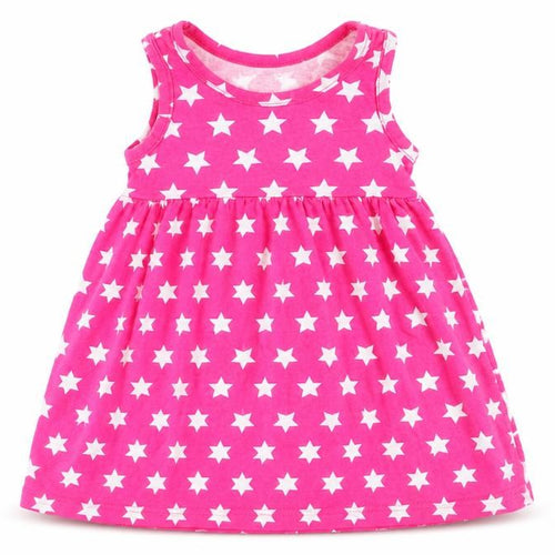 Young Dimension Girls Pink Geometric  Fit & Flare  Size 18-24 Months