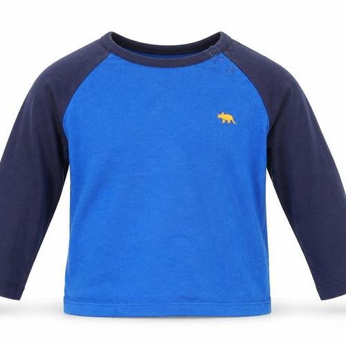 F&F Boys Blue   Capri Pyjama Top Size 9-12 Months