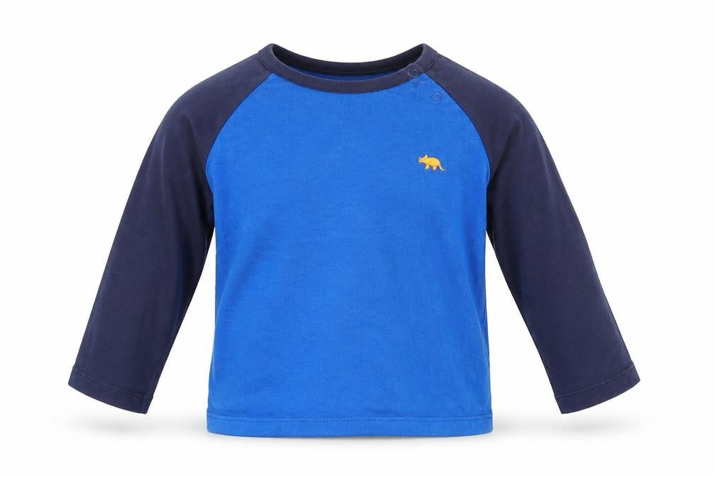 F&F Boys Blue   Capri Pyjama Top Size 9-12 Months