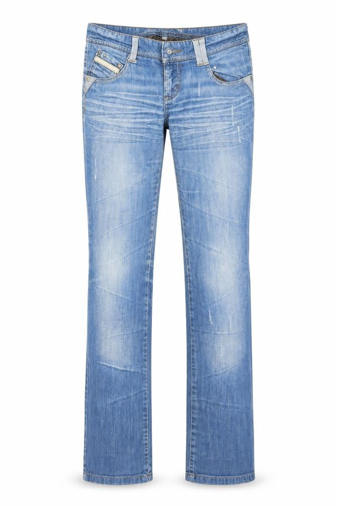 Astradivarius Womens Blue   Straight Jeans Size 8 L36 in