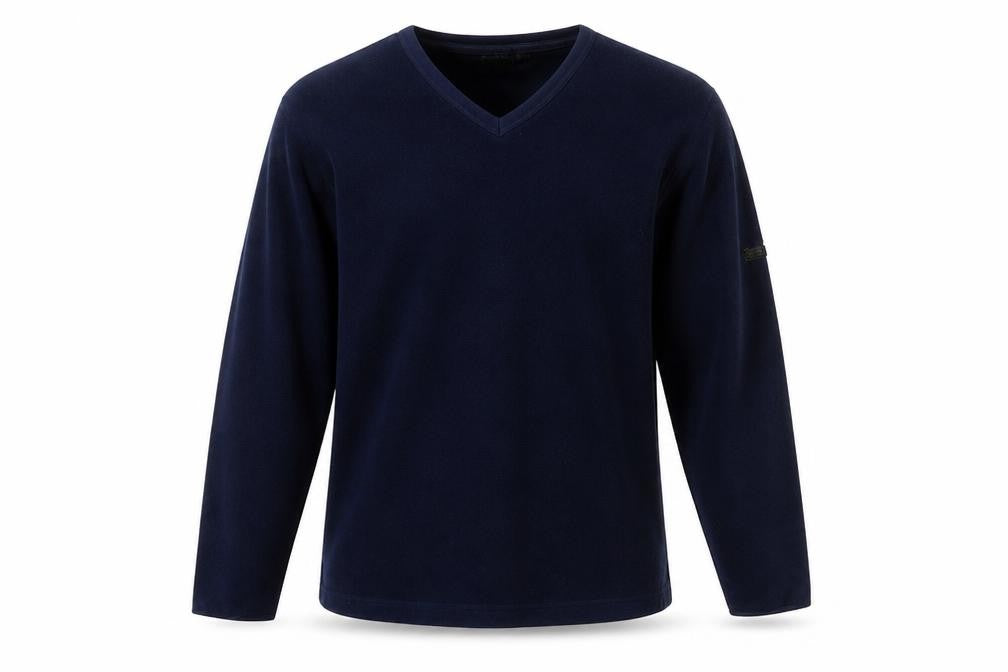 Front view of NX Sport men’s blue jumper, size M