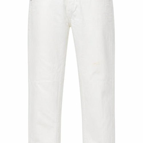 Fit Squin Womens White   Straight Jeans Size 30 in L33 in