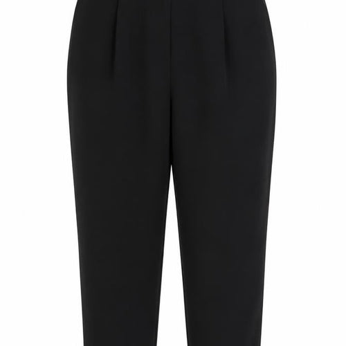 Preworn Womens Black   Trousers  Size 12 L25 in