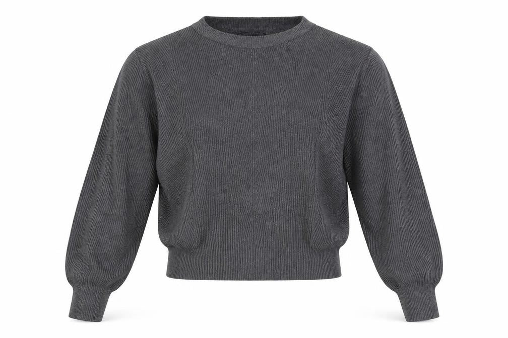 Zara Womens Grey   Pullover Jumper Size S