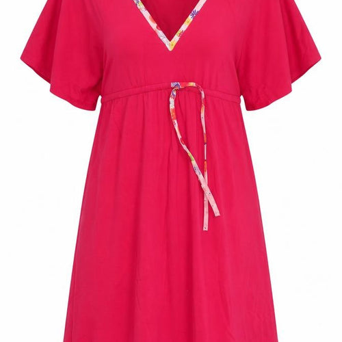 Butterflyby Womens Red Floral   Dress Size 8