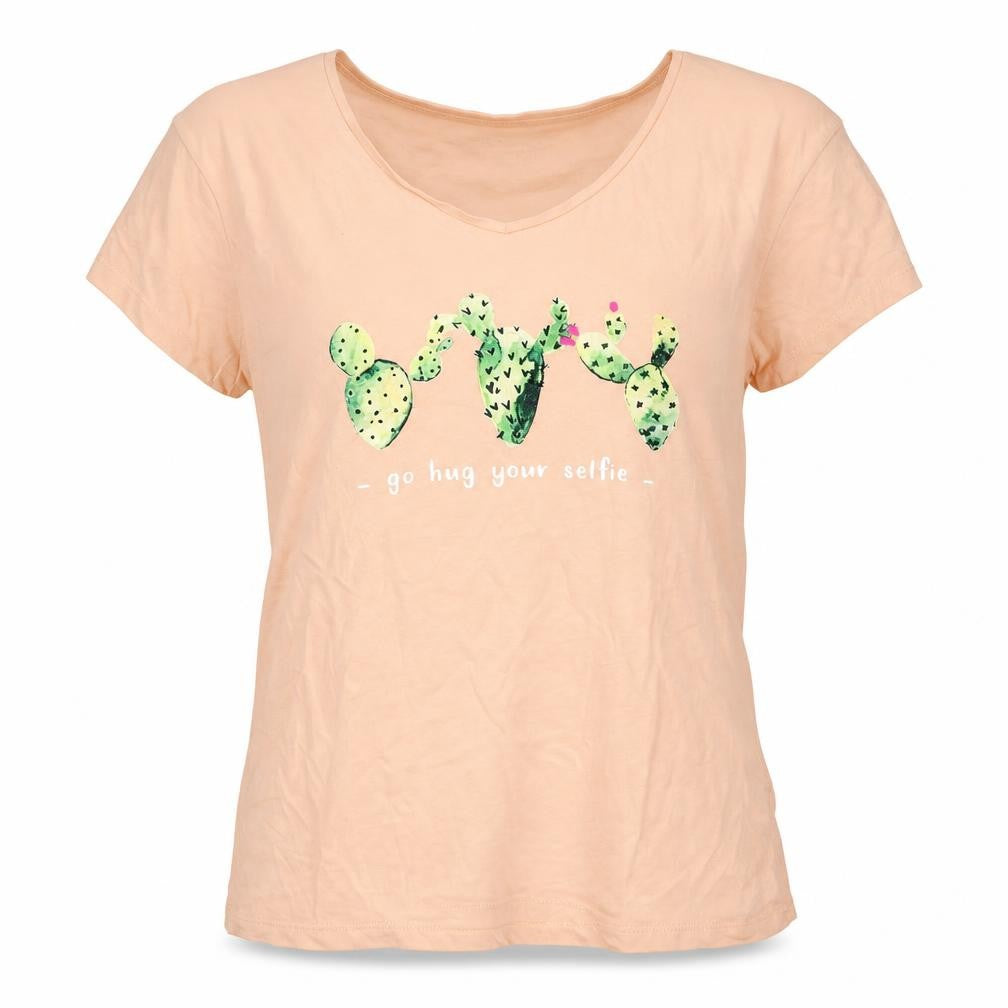 Atmosphere Womens Pink   Basic T-Shirt Size 12