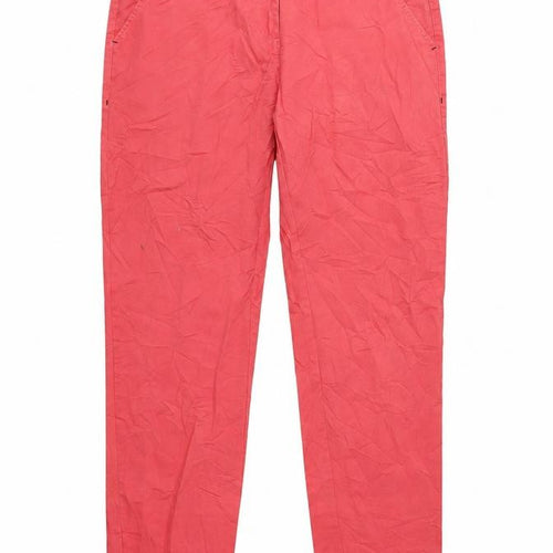 Carry Camel Womens Pink   Trousers  Size 12 L29 in