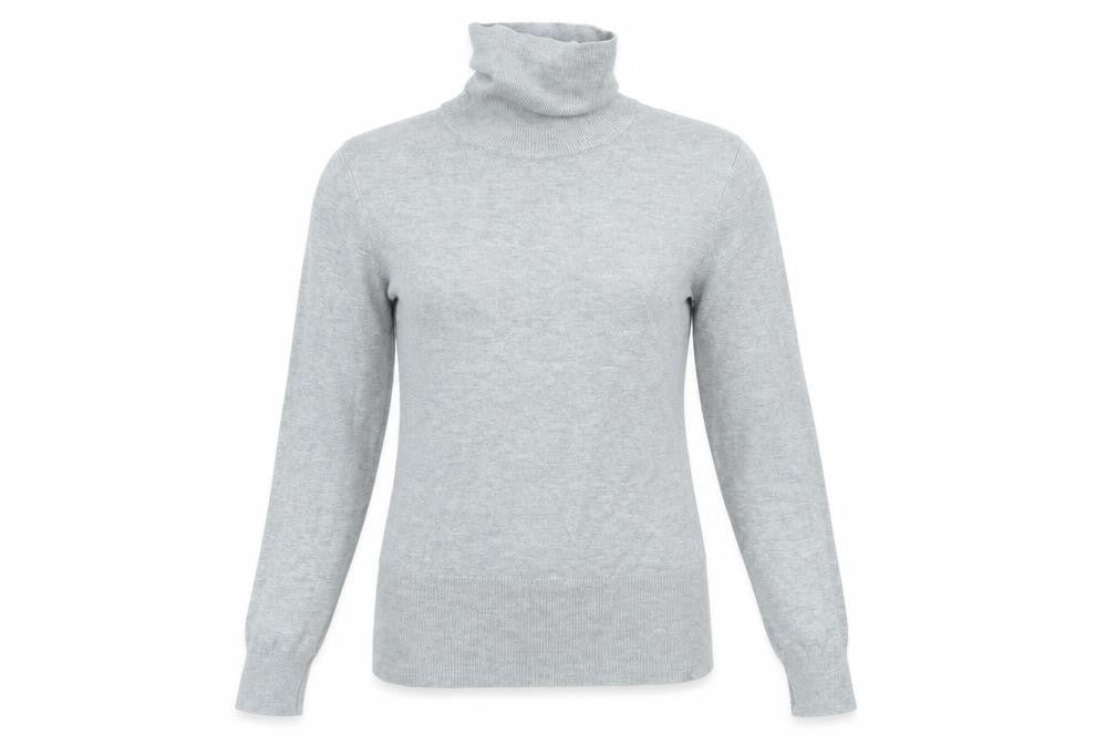 Front view of Oasis women’s grey jumper, size XS
