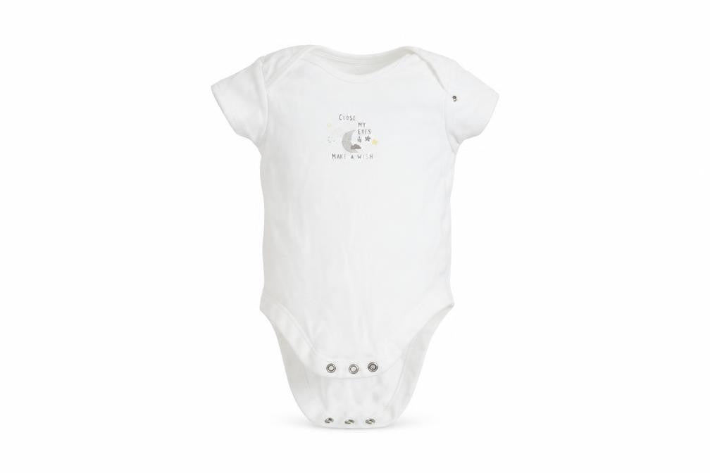 George Baby White   Babygrow One-Piece Size 3-6 Months