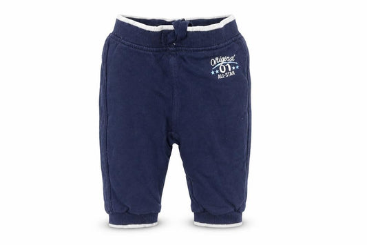 Front view of George Baby Blue sweatpants, size 3-6, Months