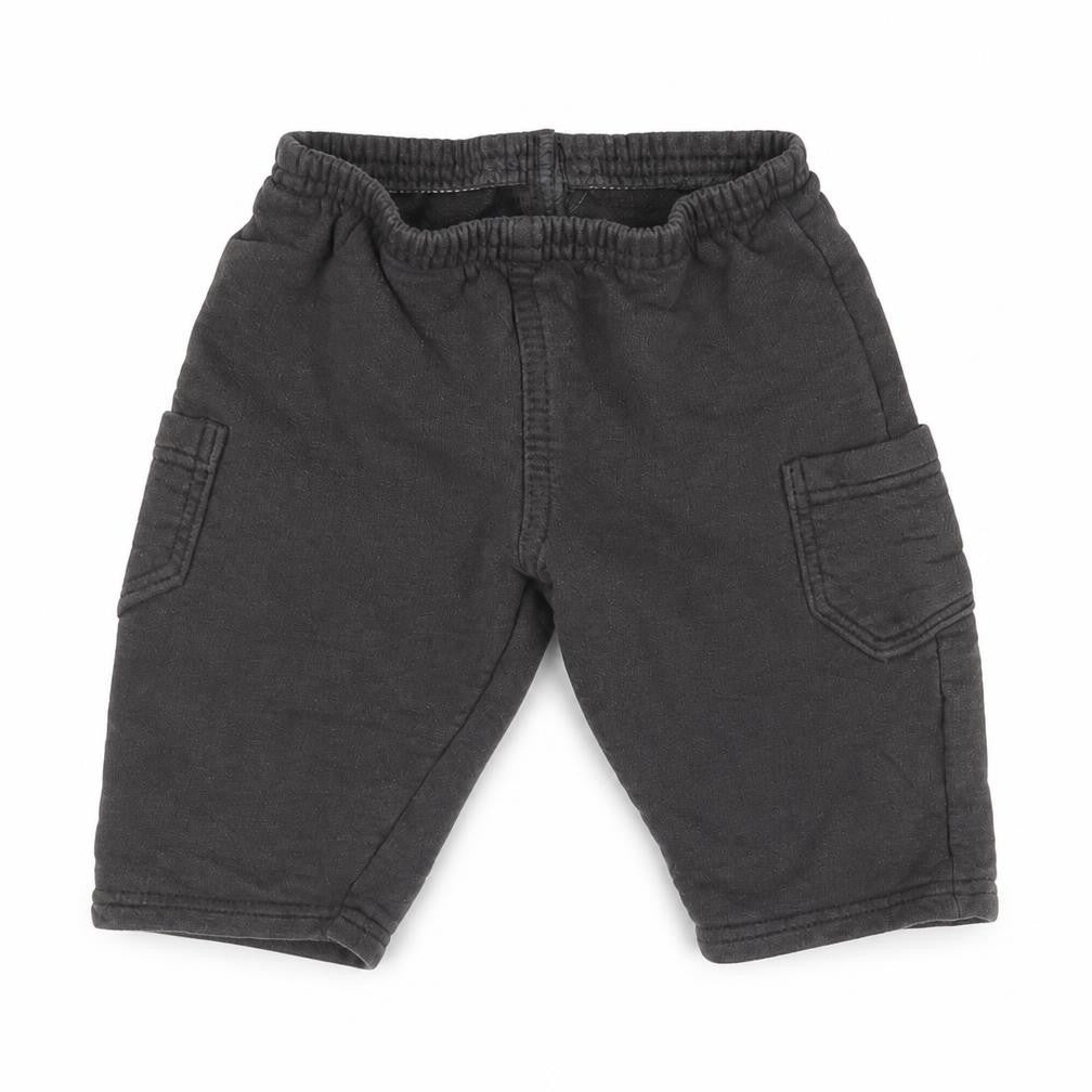 BRANDILI Boys Grey   Jogger Trousers Size 6-9 Months