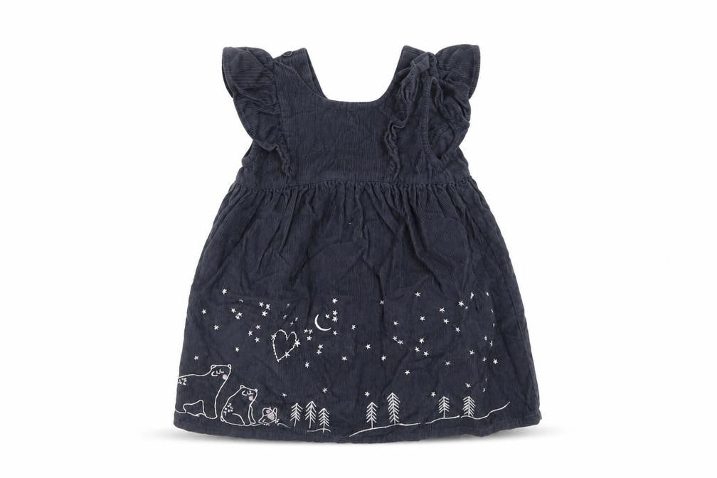 Front view of George Baby Blue A-Line, size 9-12, Months