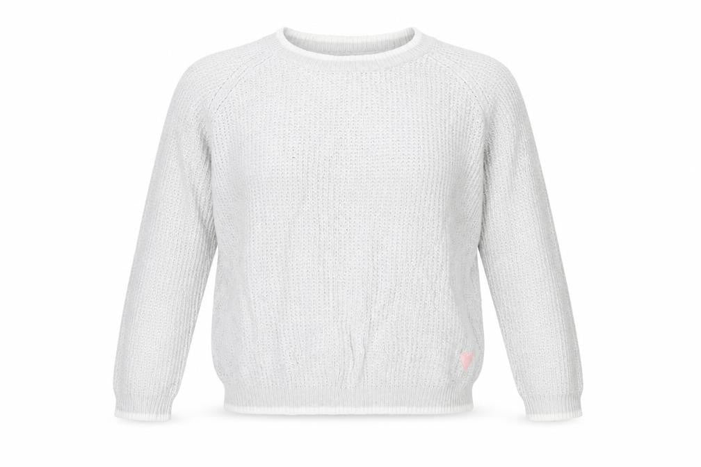 Front view of Dorothy Perkins women’s grey jumper, size UK 12