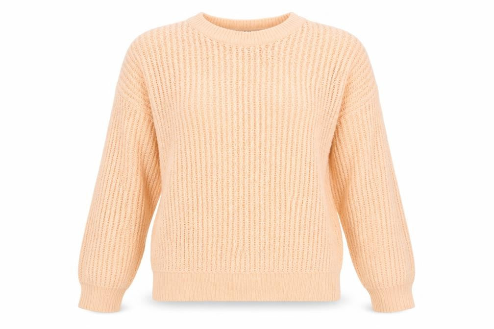 Front view of Atmosphere women’s pink jumper, size UK 10
