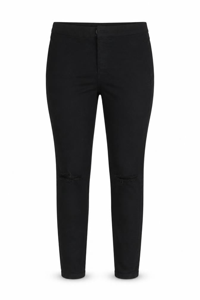 Denim & Co. Womens Black   Skinny Jeans Size 12 L29 in