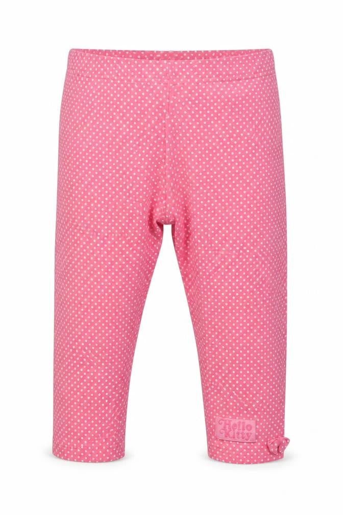 Mothercare Girls Pink Polka Dot  Carrot Trousers Size 4-5 Years - Hello Kitty