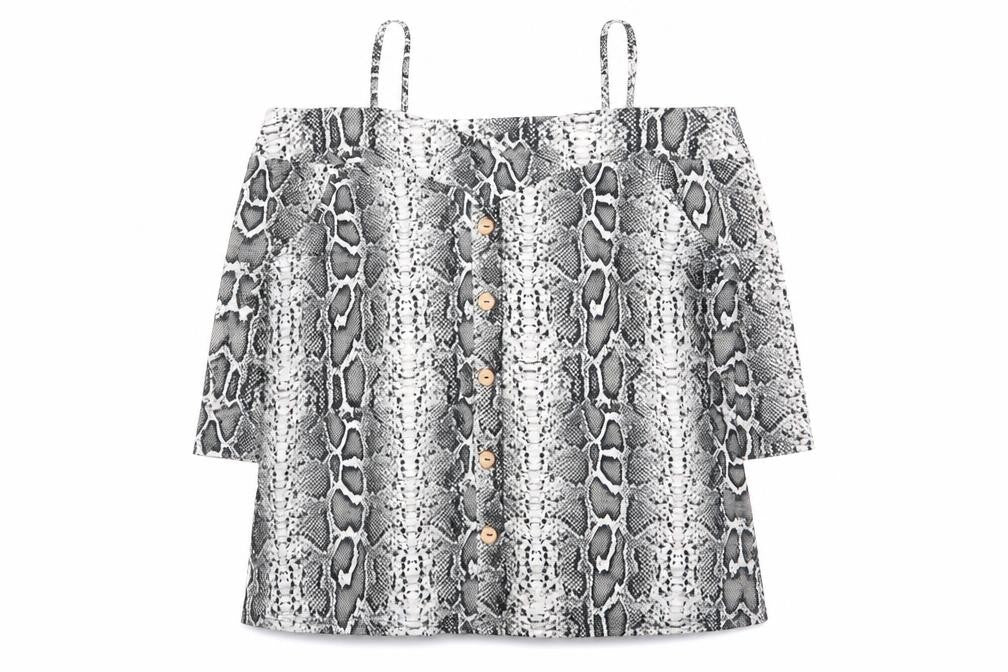 Capsule Womens Multicoloured Geometric Basic Blouse Size 14