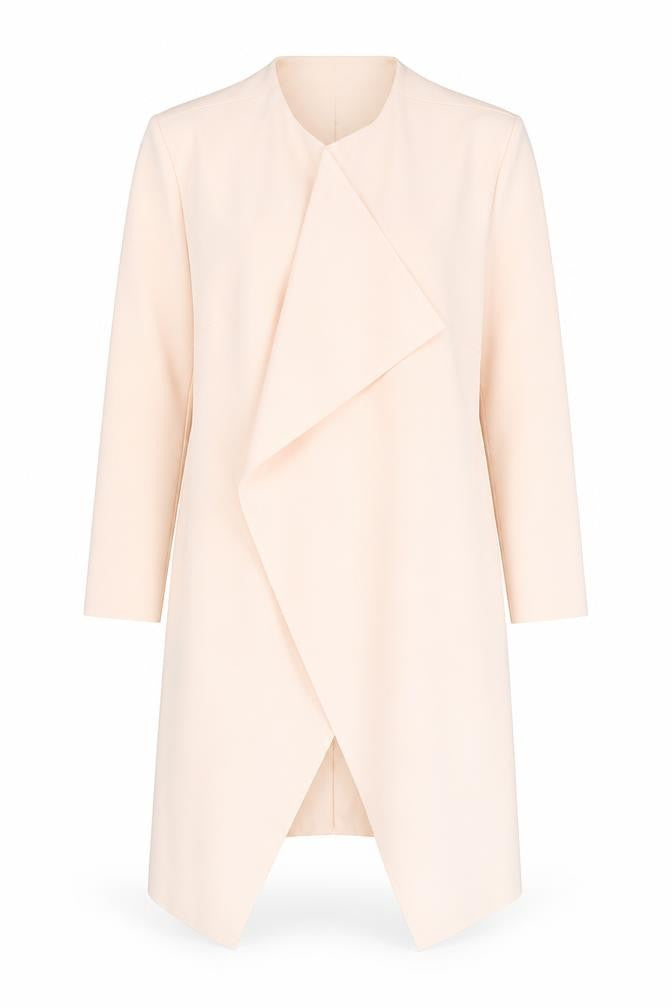 Front view of Lush Clothing women’s pink jacket one size