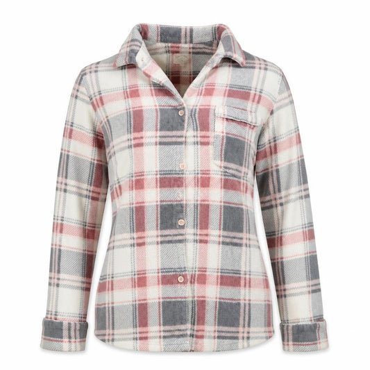 Front view of Next women’s pink check cami pyjama top, size S