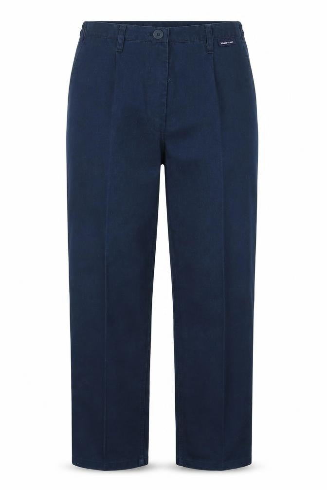 Black Knight Womens Blue   Trousers  Size 10 L28 in - Workwear