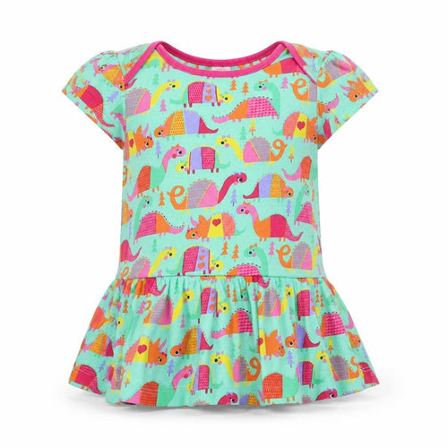 Mini Club Girls Multicoloured   T-Shirt Dress  Size 12-18 Months