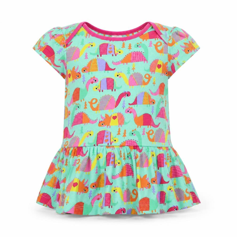 Mini Club Girls Multicoloured   T-Shirt Dress  Size 12-18 Months