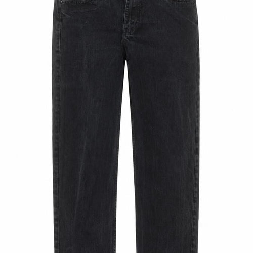 Easy Denim Womens Grey  Denim Straight Jeans Size 34 in L25 in