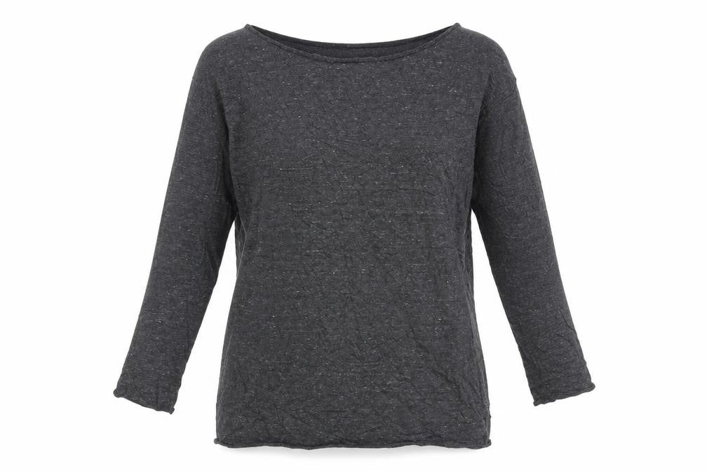 Front view of H&M women’s grey jumper, size XS