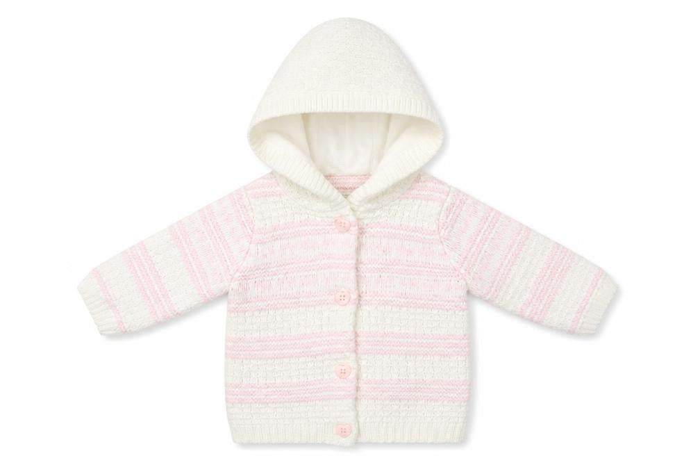 George Girls Multicoloured Striped  Cardigan Jumper One Size