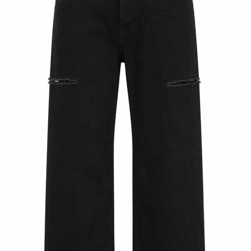 Preworn Womens Black   Straight Jeans Size 28 in L31 in