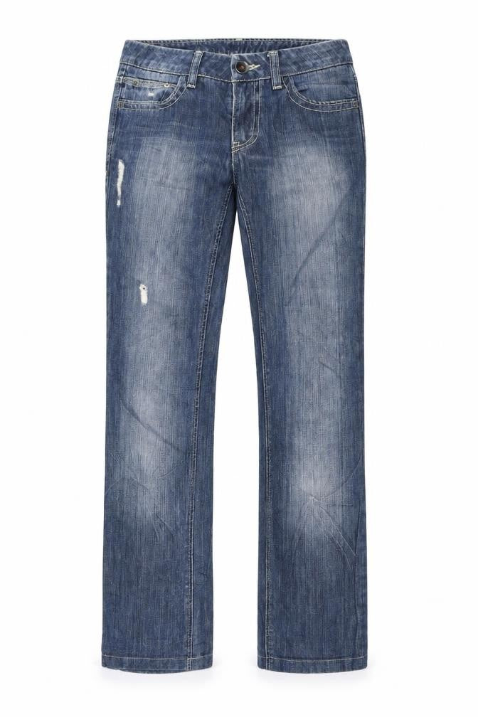 United Colors of Benetton Womens Blue   Straight Jeans Size 40 L30.5 in
