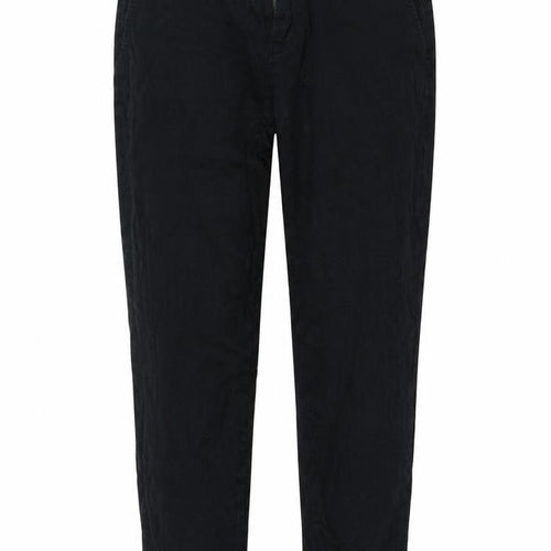 Lindex Womens Black   Chino Trousers Size 36 L27 in