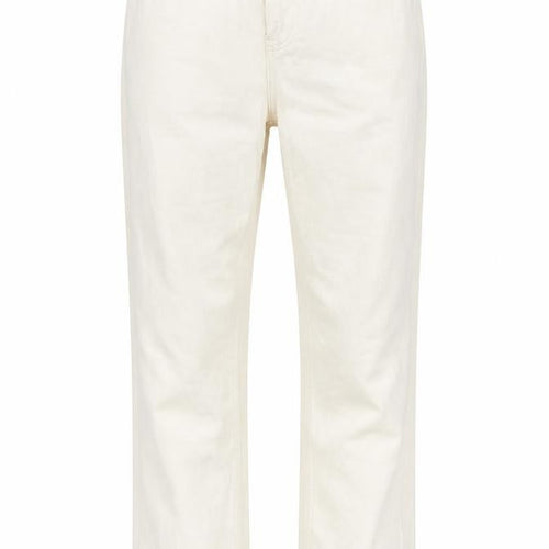 Kley Womens Ivory   Straight Jeans Size 8 L26.5 in