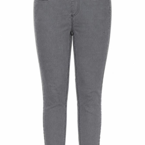 Avenue Womens Grey   Jegging Jeans Size 10 L27.5 in