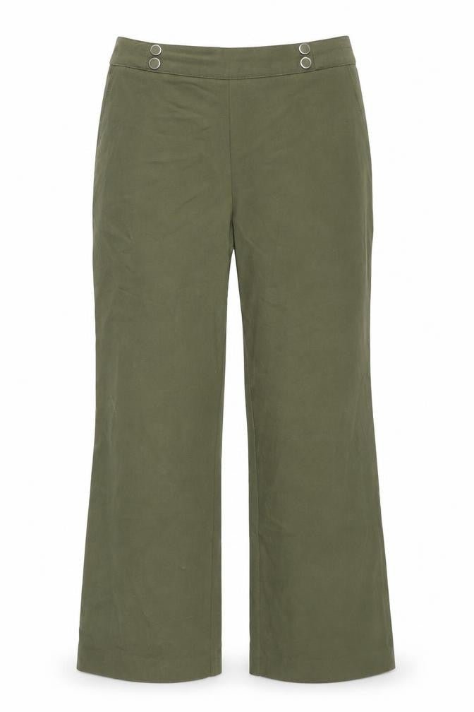 Anna Rose Womens Green   Trousers  Size 12 L25.5 in